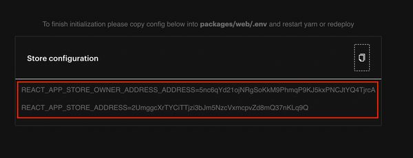 Metaplex Storefront Configuration